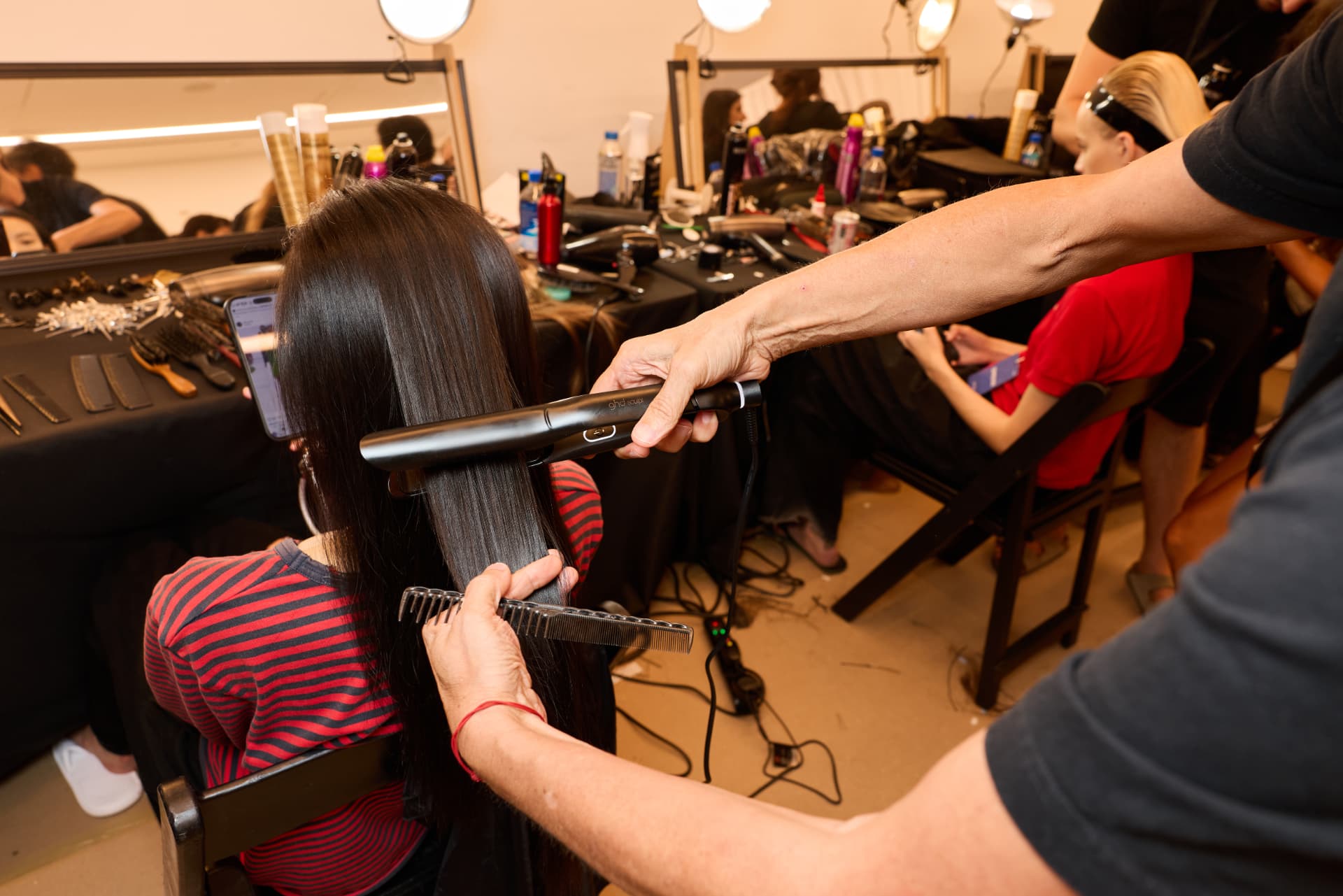 Backstage at New York Fashion Week SS27