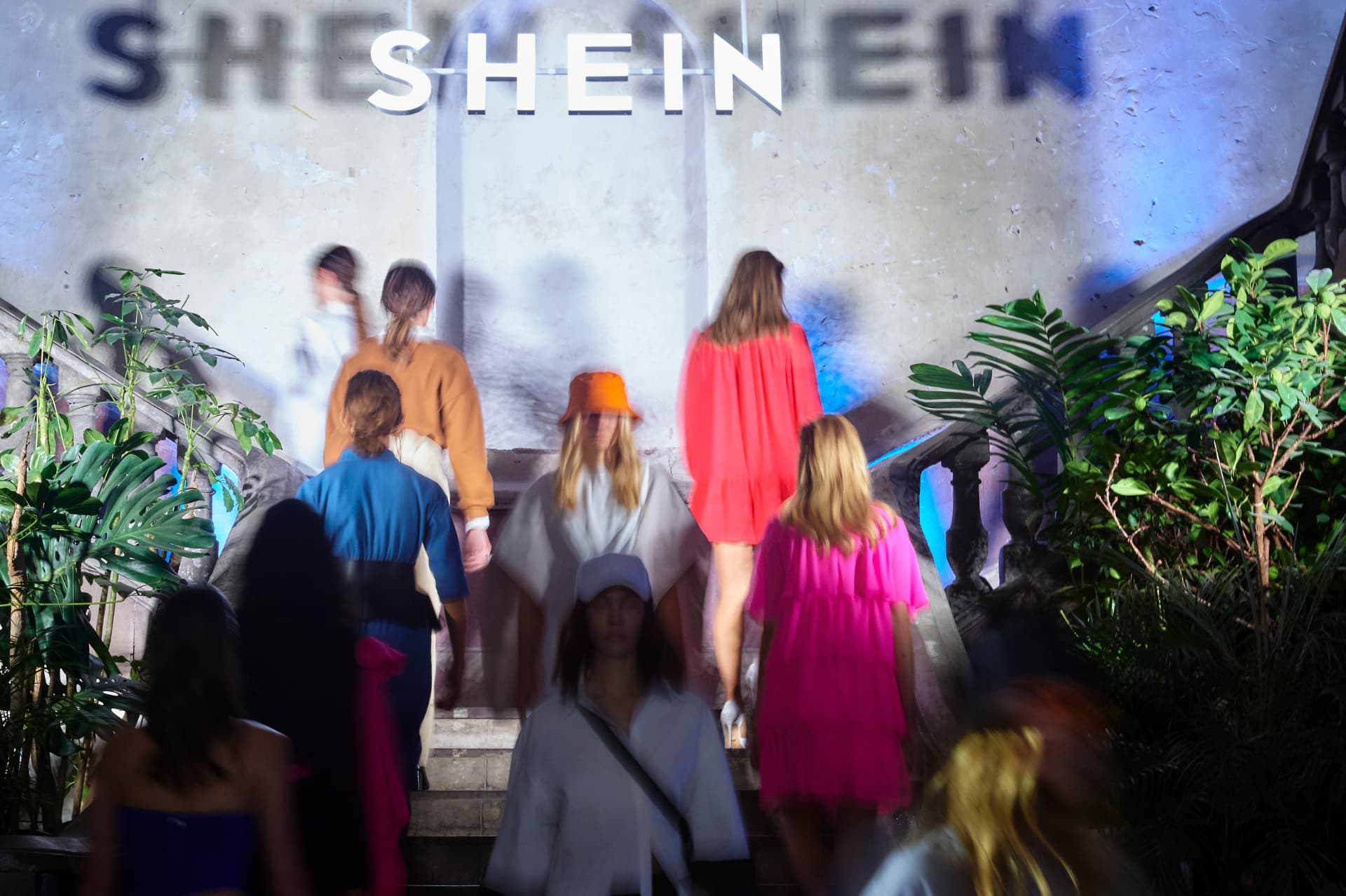 SHEIN X runway in Mexico City